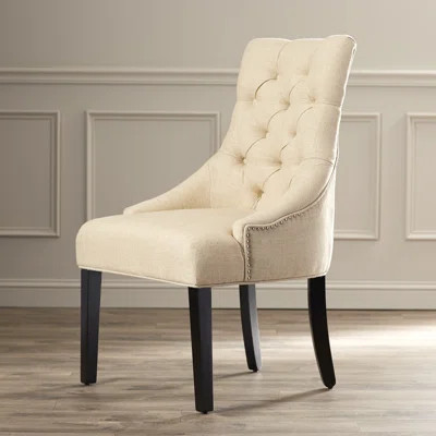Lamb Tufted Nailhead Side Chair (Set of 2) | Wayfair North America