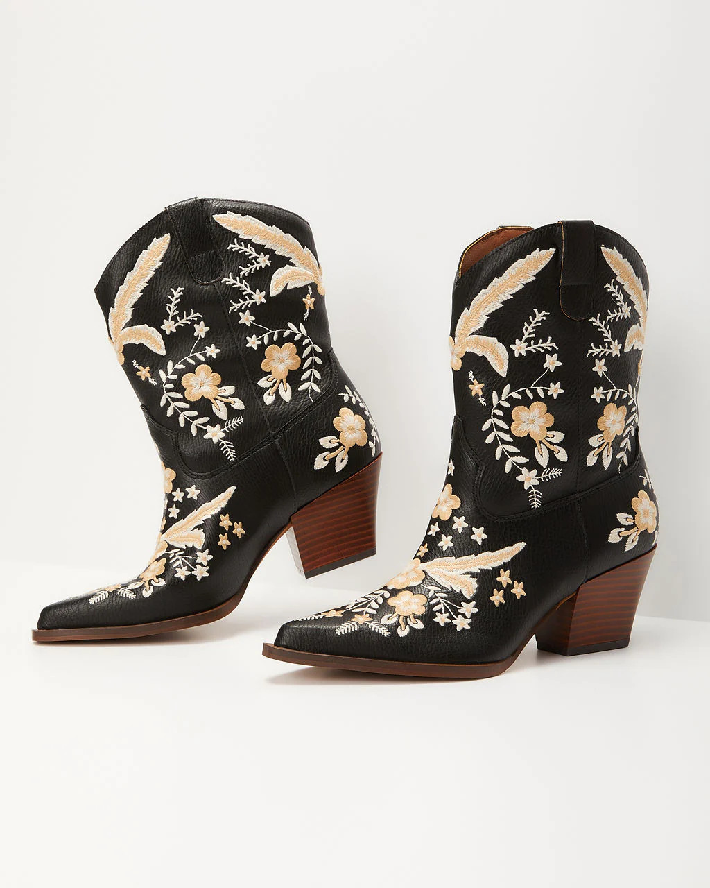 Full Bloom Embroidered Floral Western Bootie | VICI