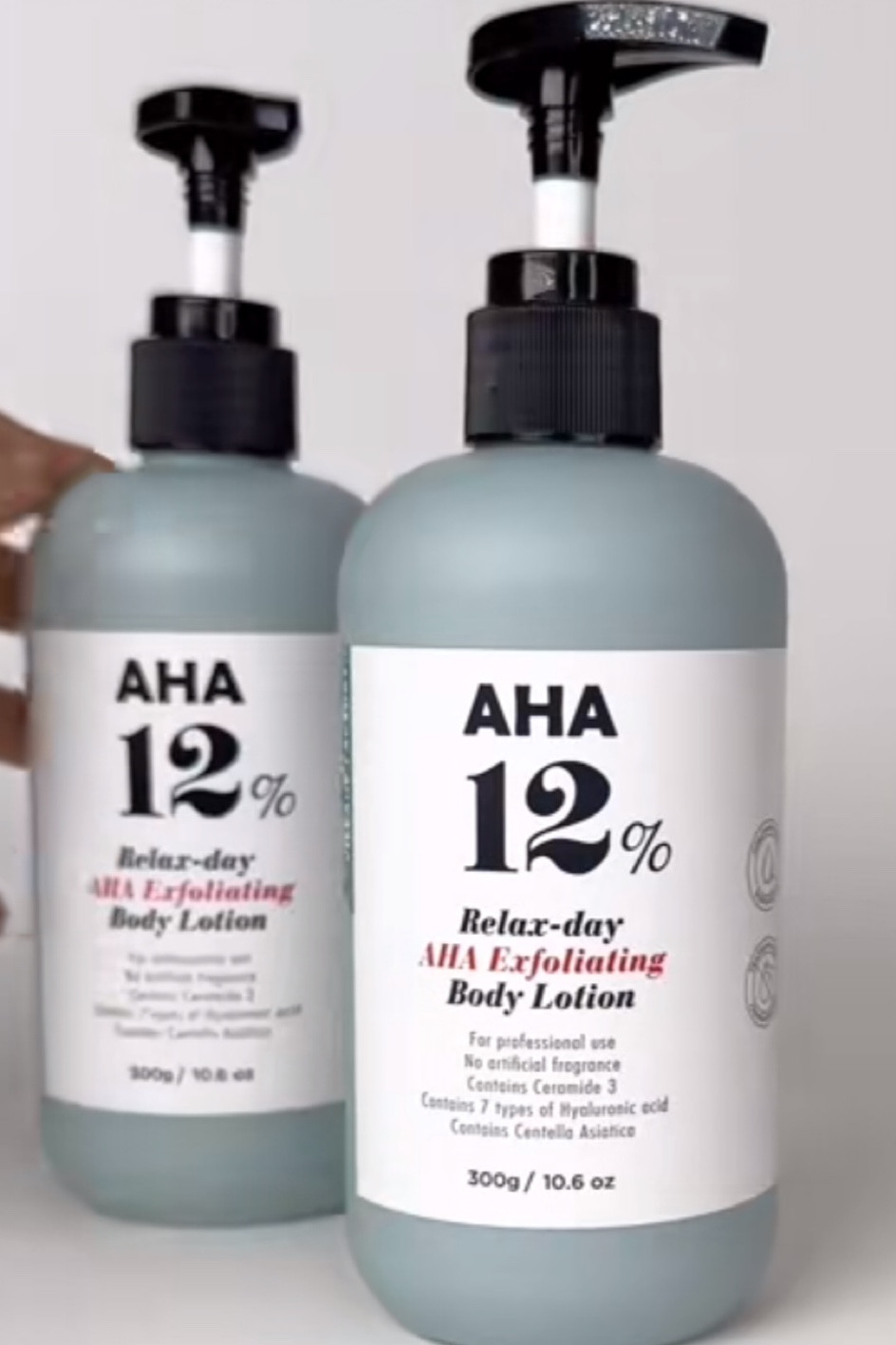 AHA body lotion 
