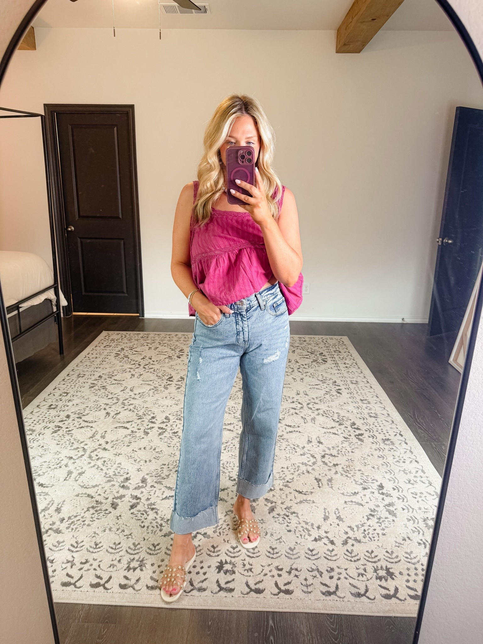 Walmart jeans for $30!!!! Look just like the designer! Wearing a size 4

#LTKootd #LTKmomlife