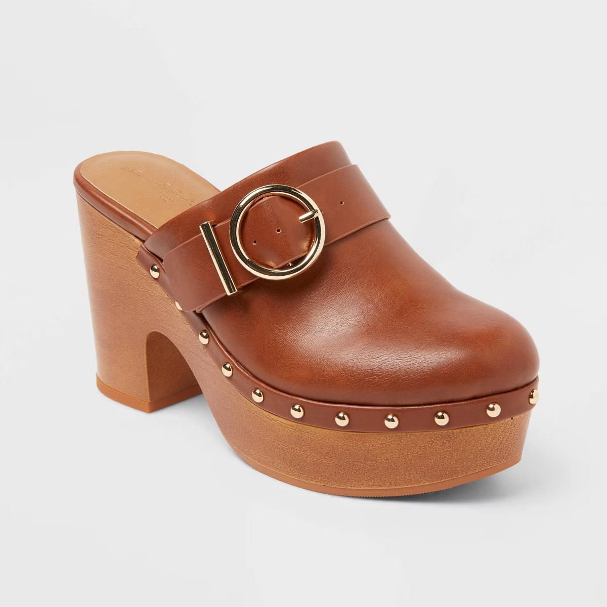 Women’s Sedona Heels with Memory Foam Insole – Universal Thread™ Brown | Target