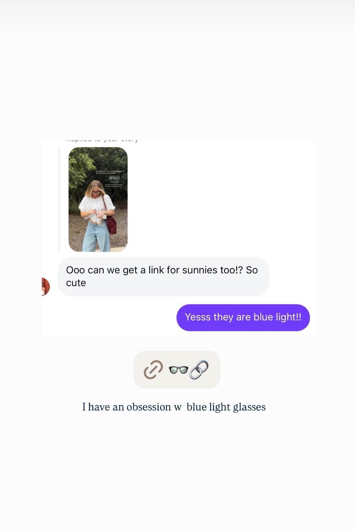 one of my fav blue light glasses I have!