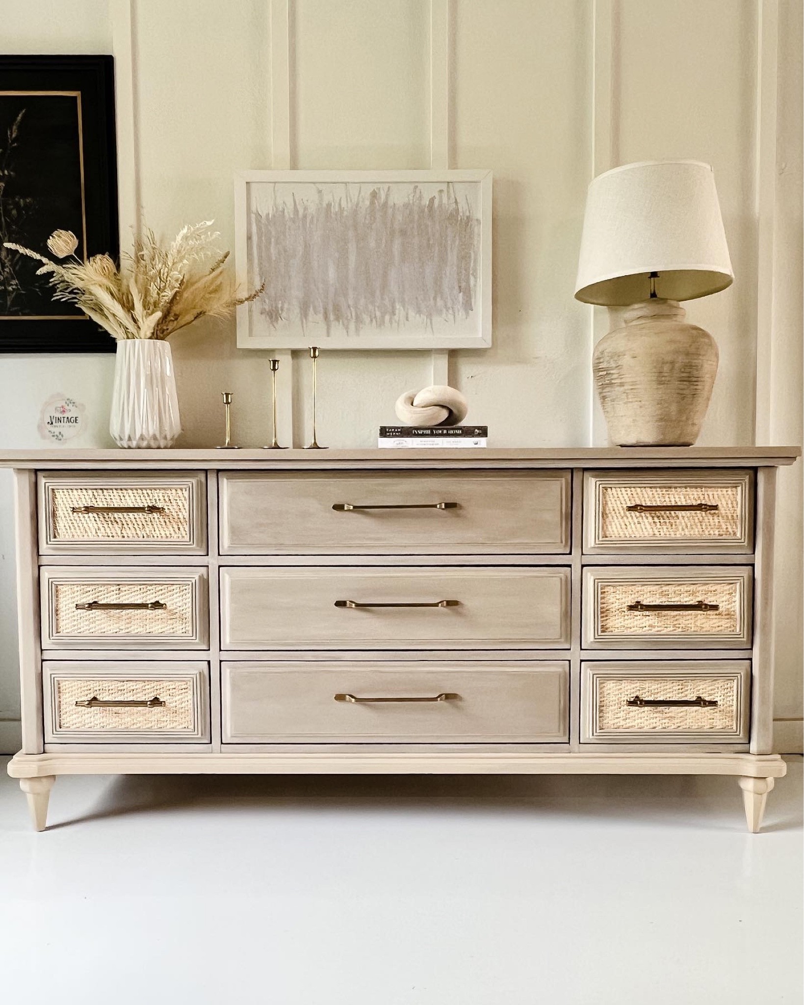 Cane Dresser Flip  
Cabinet Hardware has clickable coupons. From 20-40% off. 
Follow my social media pages for more DIY Tips & Furniture Transformations. Subscribe for exclusive sneak Peek at content before it’s released on my regular feed. 
IG: @vintagefurniturefinds 
FB: vintagefurniturefinds7  

#LTKstyletip #LTKSeasonal #LTKhome