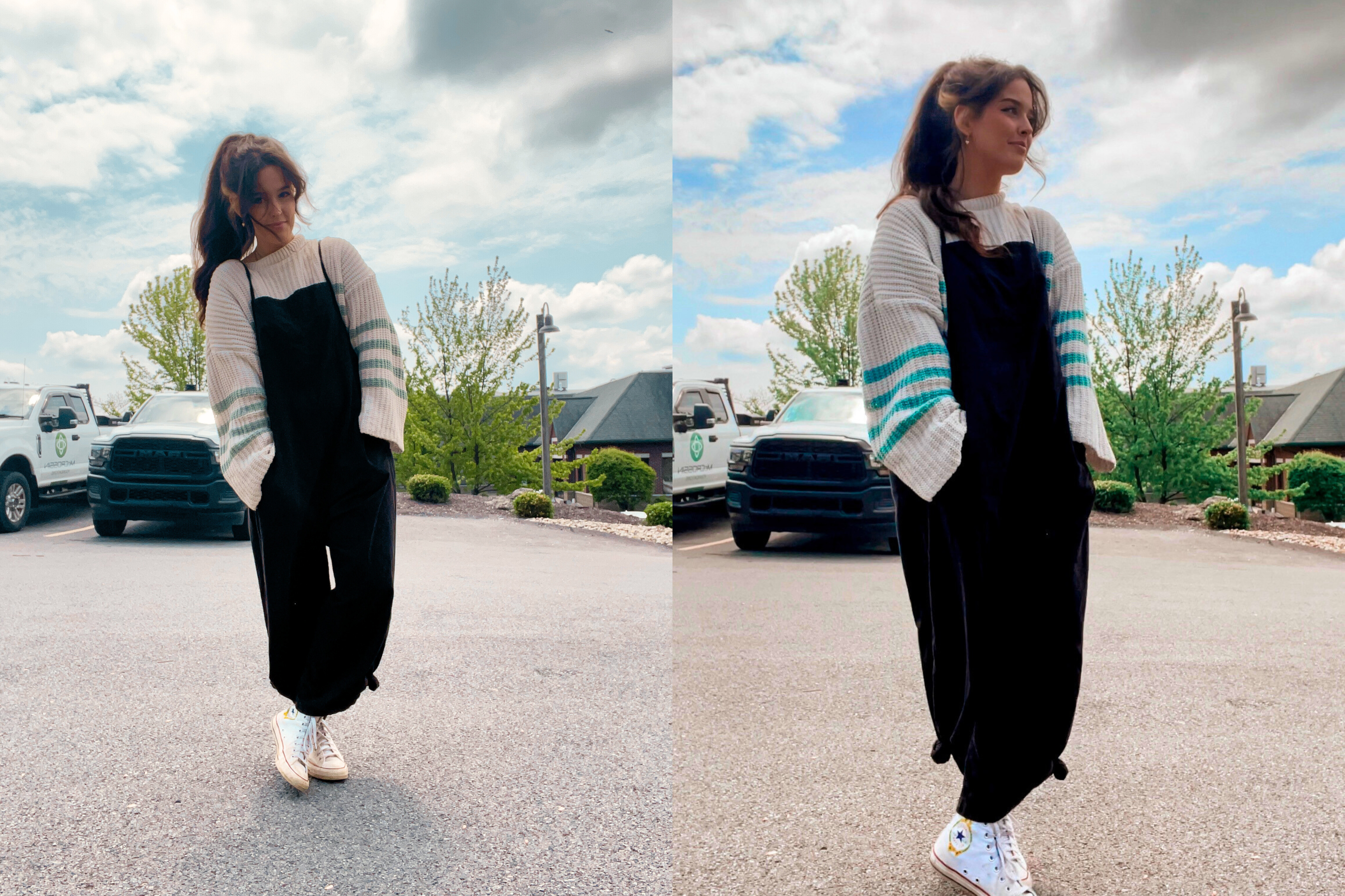 Lately, I've been living in oversized overalls! The weather in Pittsburgh has been all over the place, and these are perfect for layering with a sweater, a puff-sleeved top, or just anything you can take off later when it goes from freezing cold to hot flash central. I love pairing them with my fleece-lined platform Crocs that I've been made fun of for A LOT 🤣 or with some Converse high-tops.

 

 #LTKSummerEdit #LTKSeasonal #LTKFindsUnder50