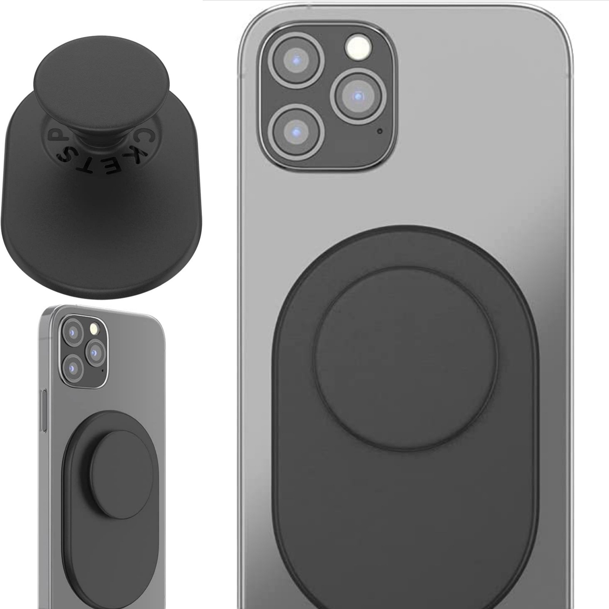 PopSockets PopGrip for MagSafe: Grip and Stand for Phones and Cases, Remove and Reposition, Swappable Top, Black

#LTKunder100 #LTKunder50 #LTKtravel