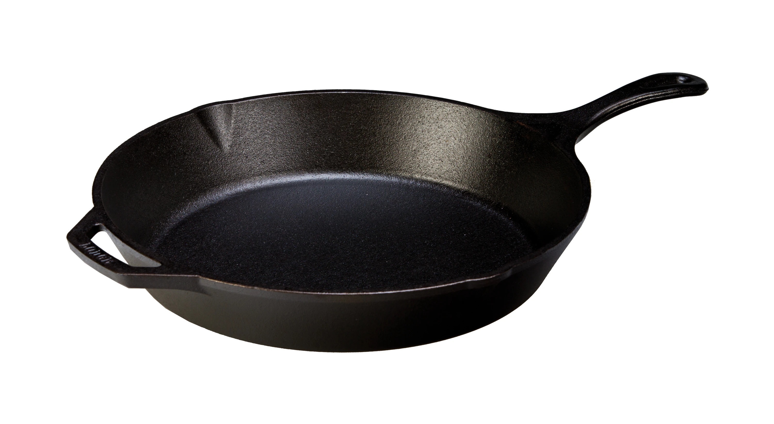 Lodge Cast Iron 13.8-in Cast Iron Skillet in Black | L12SK3 | Lowe's