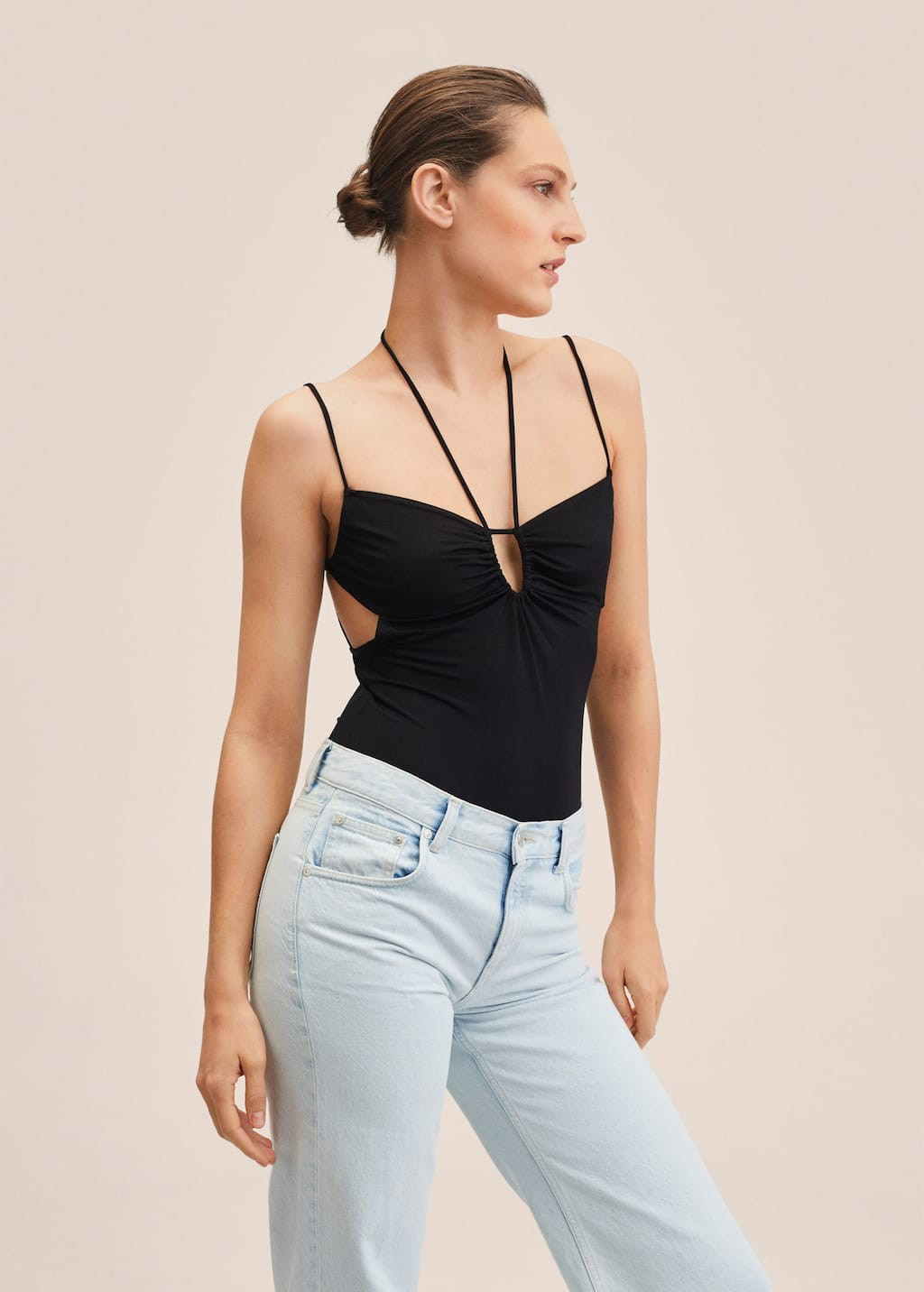 Elastic aperture body | MANGO (UK)