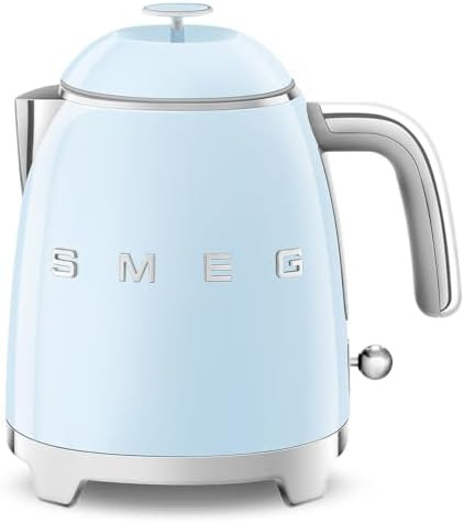 SMEG Mini 50's Retro Style 3 Cup Electric Kettle with Double Wall Anti Slip Base and Water Level ... | Amazon (US)