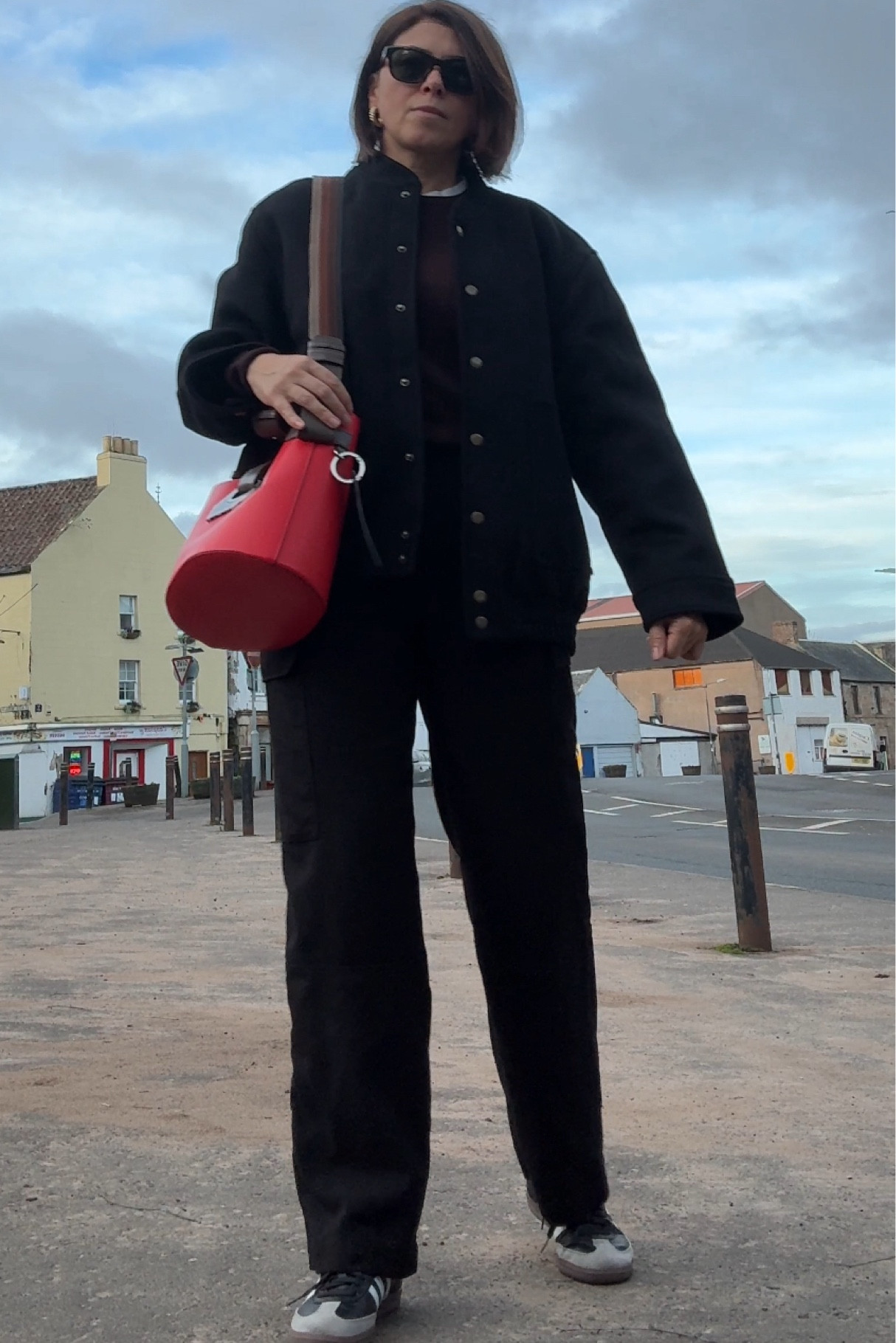 Wool jacket & cargos & sambas

#LTKeurope #LTKover40 #LTKfindsunder50