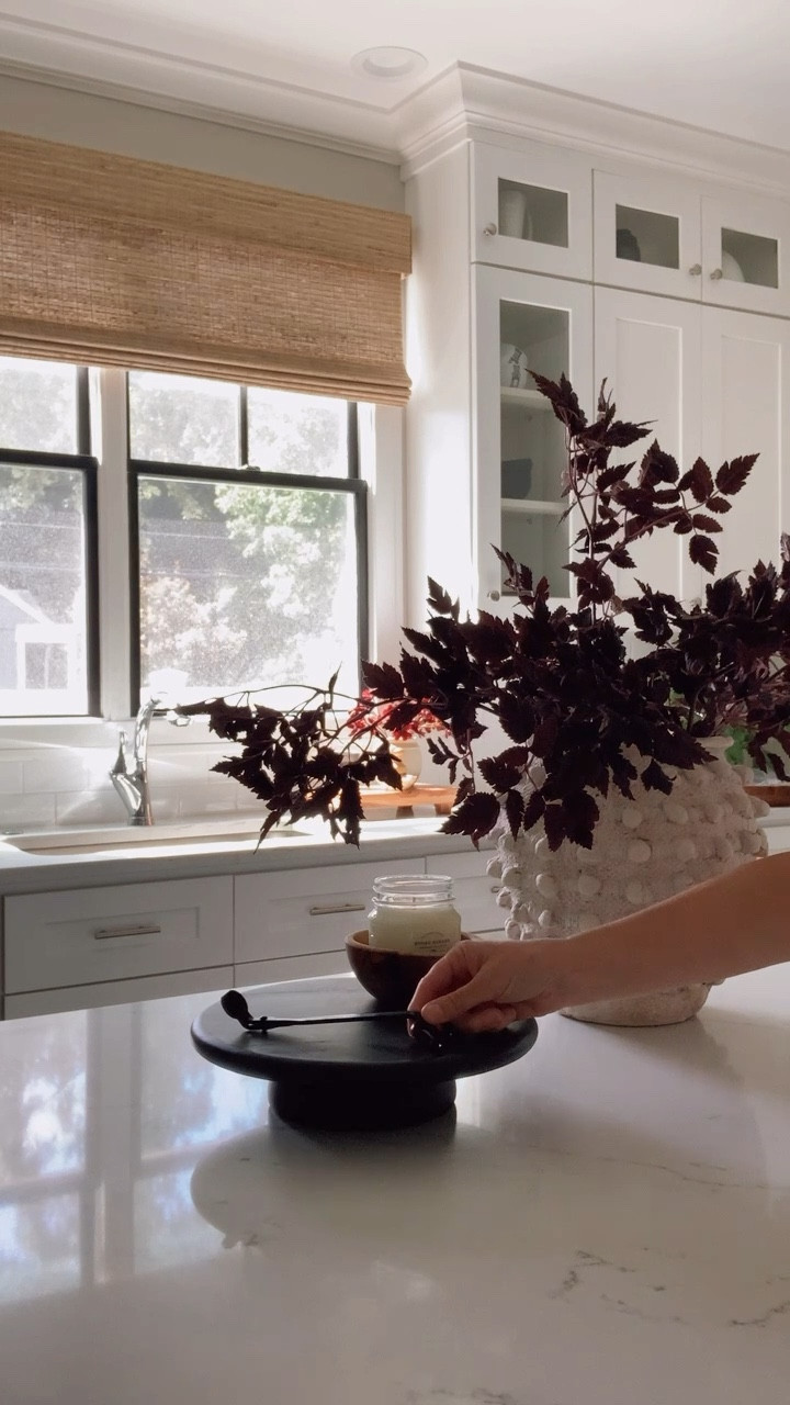 Fall update on the kitchen island with the Anthropologie textured pot, Target wooden riser, candle snipper from Amazon

#LTKSeasonal #LTKunder100 #LTKhome