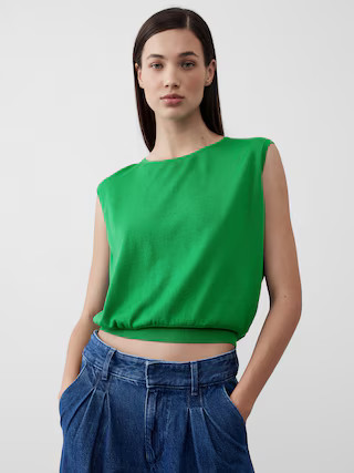 Merino Wool Sweater Shell | Banana Republic Factory