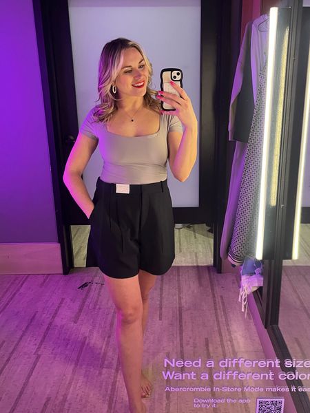 Abercrombie & Fitch is participating in the LTK Spring Sale on March 8-11! 

I went and did a fun try on to see what I loved and here are some of the pant/shirt combos! 

Sizes: 
Bodysuit: Medium 
Ultra High Rise 4.5” inseam shorts: 30 10 


#LTKSpringSale #LTKSeasonal #LTKsalealert