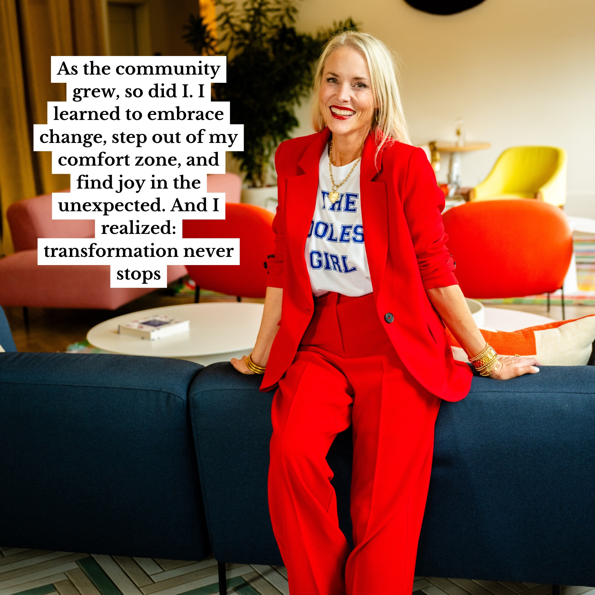 When I started this account, I was a woman looking for something—anything—to reignite my spark. What I didn’t know was how much this space would change my life.
I’ve gone from a scared woman sharing her first outfit post to someone who wakes up every day inspired by YOU. This account isn’t just about fashion; it’s about transformation, empowerment, and rewriting the narrative for women over 50.
We’re proving that midlife isn’t the end—it’s the beginning of our most powerful chapter.
▶️ Tell me: How has this community inspired YOU? I’d love to hear your story. Let’s keep growing and glowing together!
#affordablefashion
#laurenoggsgee
#over50style 
#lookalike
#shopltk
#ltkover50
#ltkover40
#outfitinspo 
#lookforless
#getyourcolonoscopy


#LTKOver40 #LTKWatchNow #LTKStyleTip