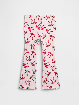 babyGap Pull-On Ribbed Flare Leggings | Gap Factory