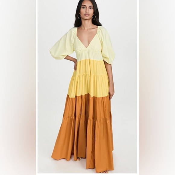 NWT STAUD Meadow Maxi dress | Poshmark