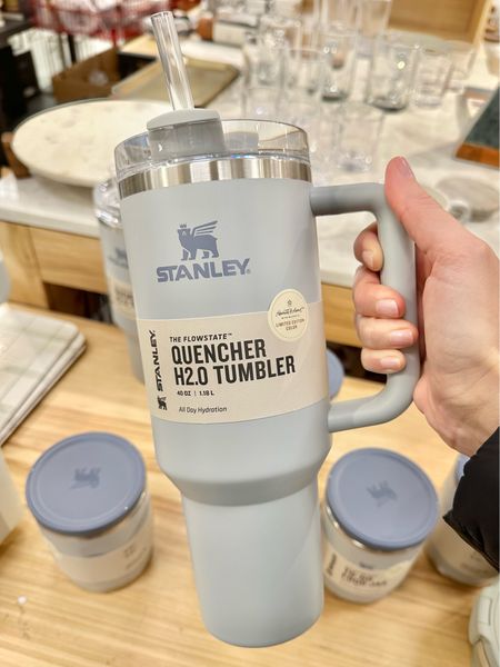 Love the collaboration between Stanley and Hearth & Hand Magnolia! Such pretty colors. 

Water bottle
Fitness
Work
Blue
Green
Ivory white
Mugs


#LTKworkwear #LTKfindsunder50 #LTKhome