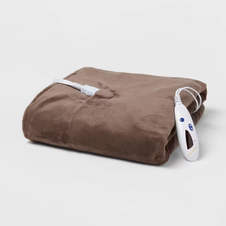 Microplush Reversible Electric Throw Blanket - Biddeford Blankets | Target