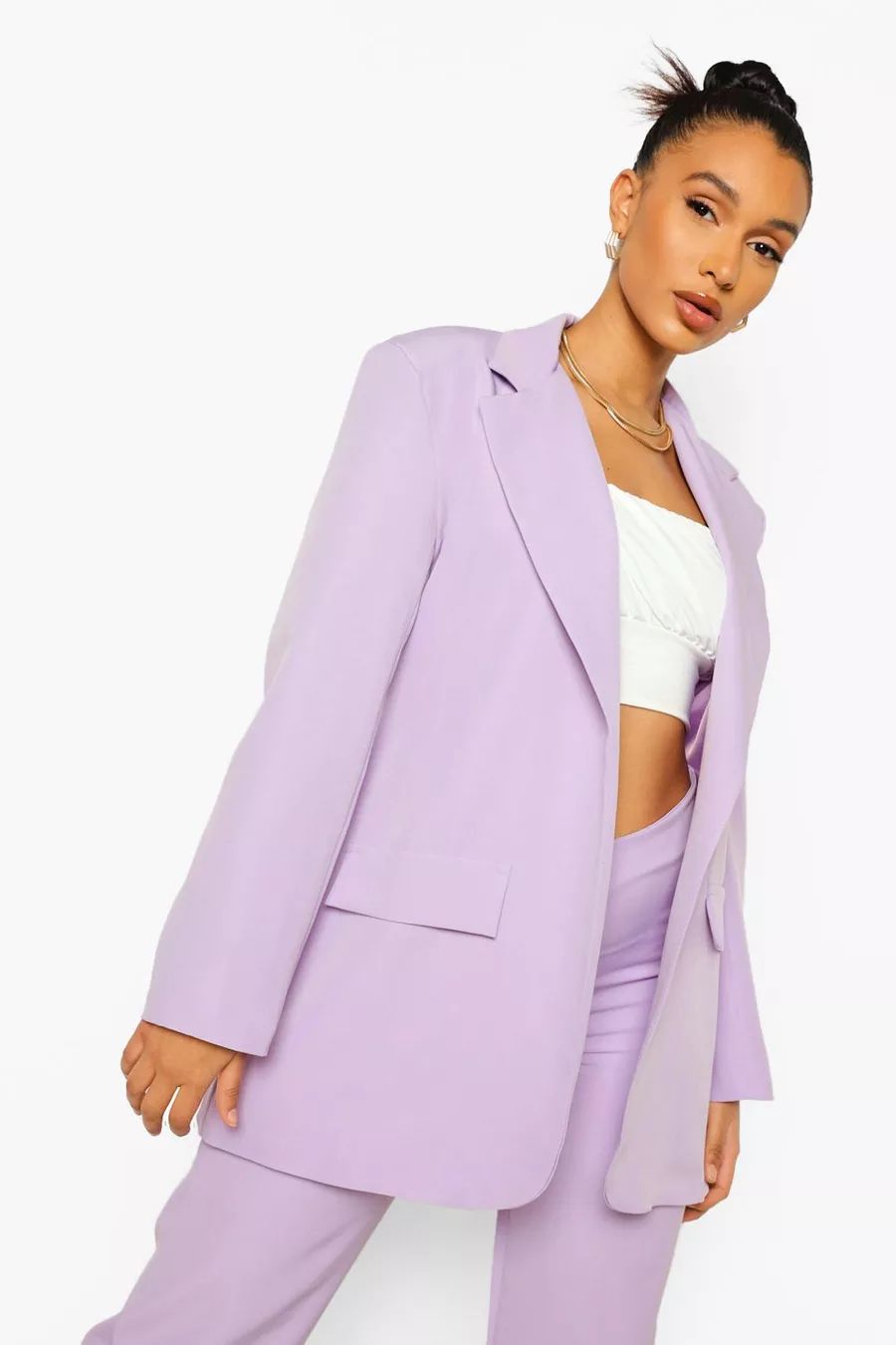 Oversized Tailored Blazer | Boohoo.com (US & CA)