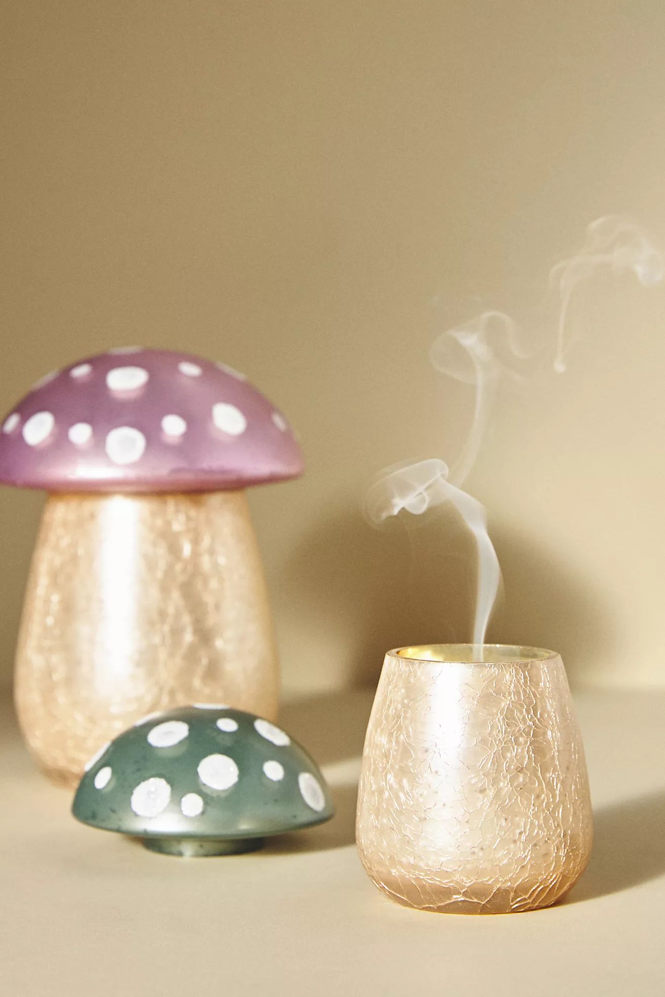 Amanita Mushroom Candle | Anthropologie (US)