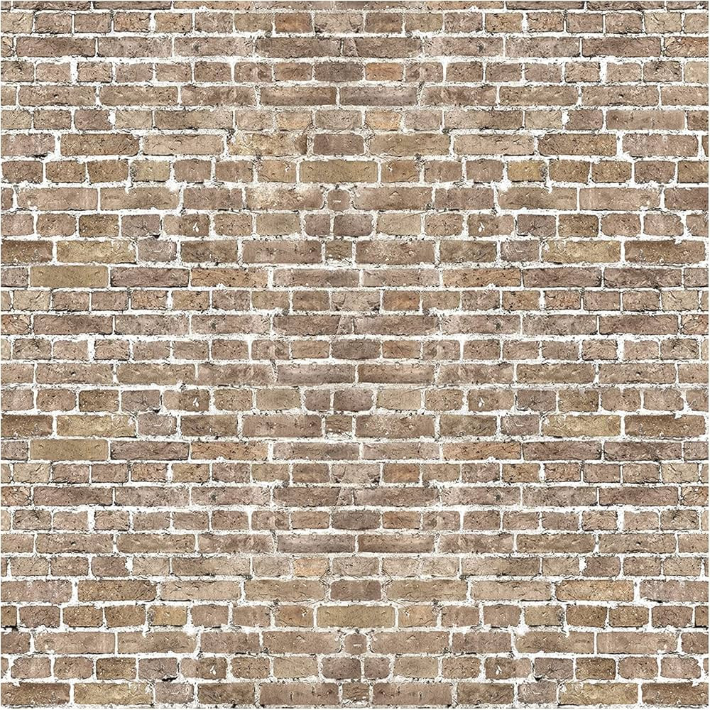 YYNXSY 10X10FT Brick Wall Background Primary Color Brick Background Large Fabric Brick Photo Back... | Amazon (US)