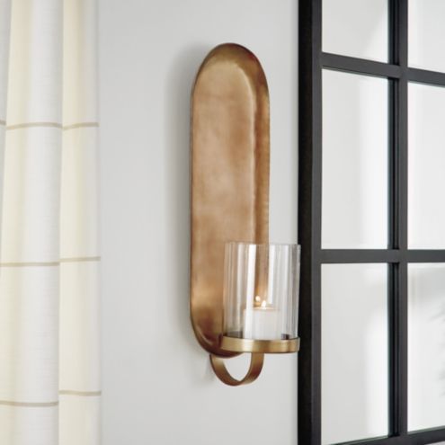 Oval Pillar Candle Sconce | Ballard Designs, Inc.