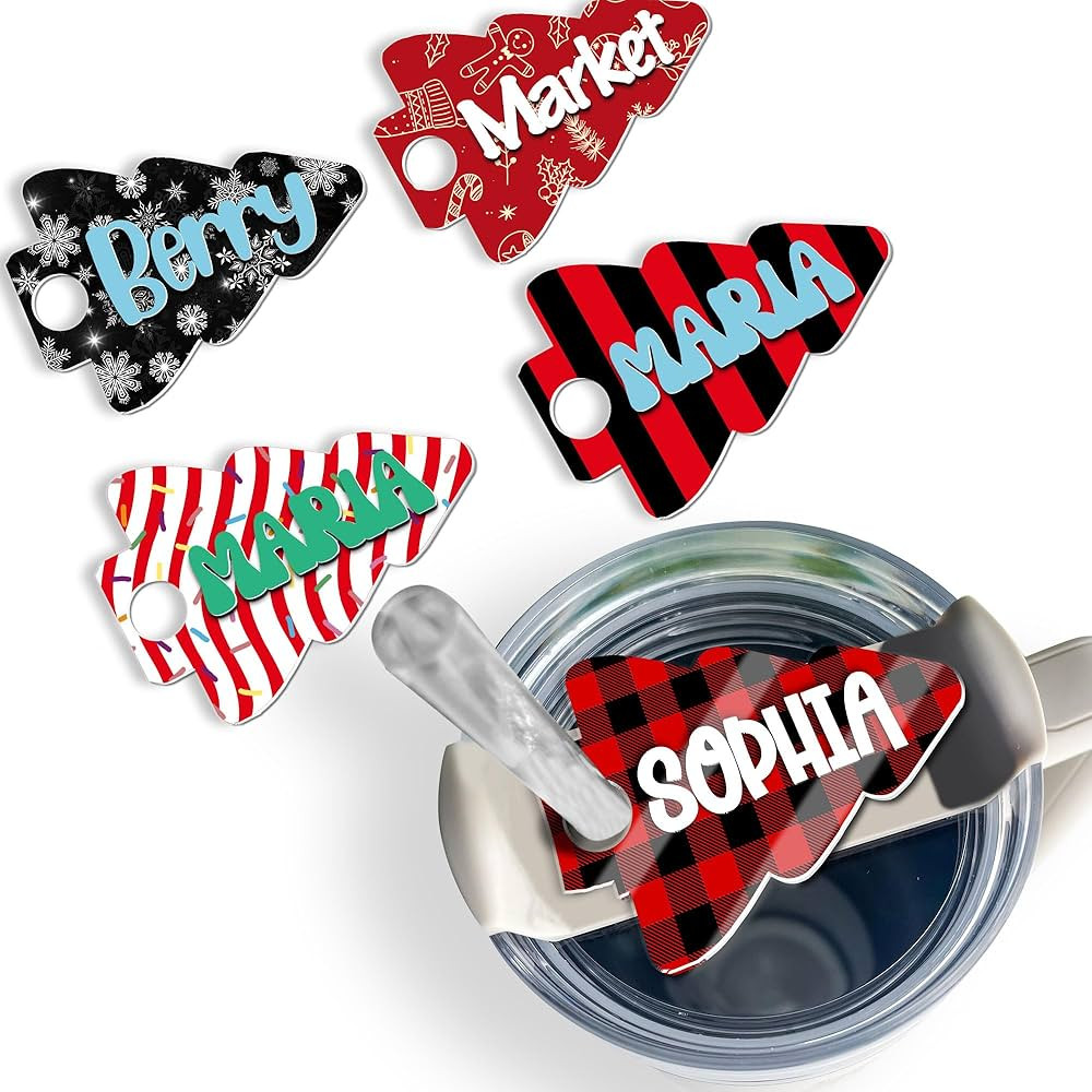 MDPrints Name Plate for Stanley Cup, Custom Name Tumbler Name Tag for 30 40 Oz Tumblers, Tumbler ... | Amazon (US)