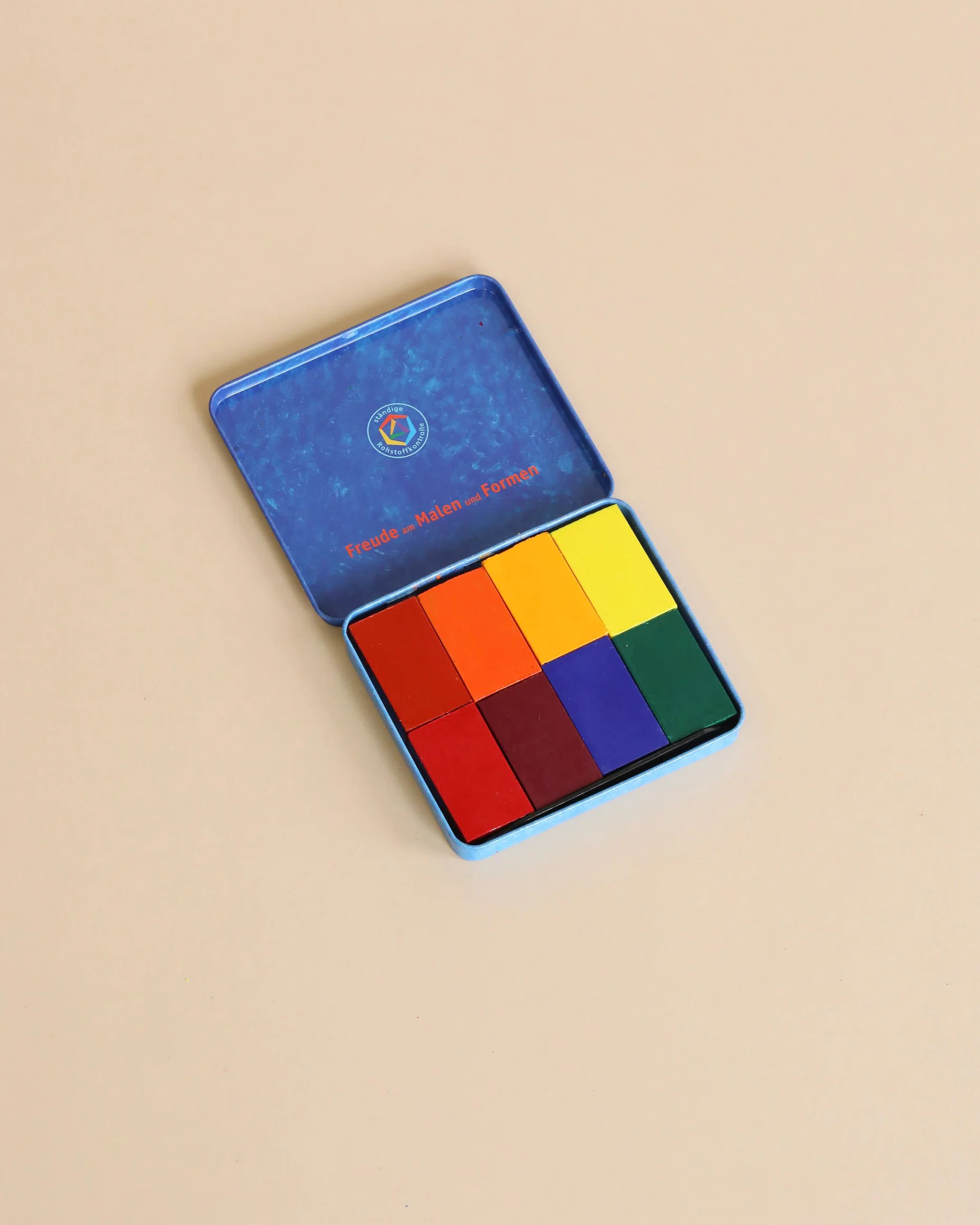 Stockmar Wax Block Crayons Waldorf Tin Case - 8 Assorted | Odin Parker
