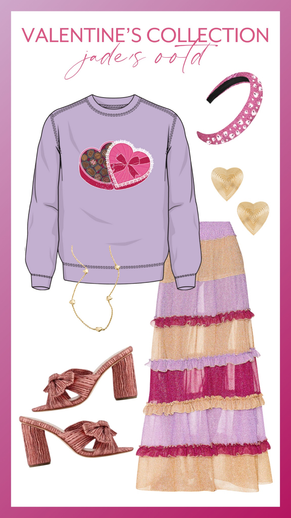 Jade’s Box of Chocolates OOTD 💜🍫✨  

#LTKStyleTip #LTKSeasonal #LTKShoeCrush