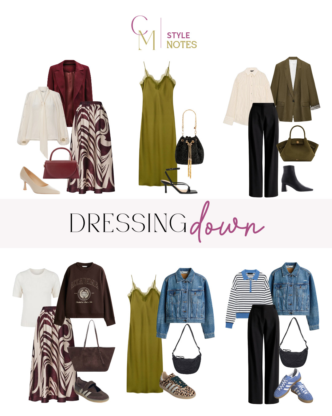 Shop the CM Style Notes Newsletter: Dressing Down  

 #LTKFashionMonth #LTKaustralia #LTKspring