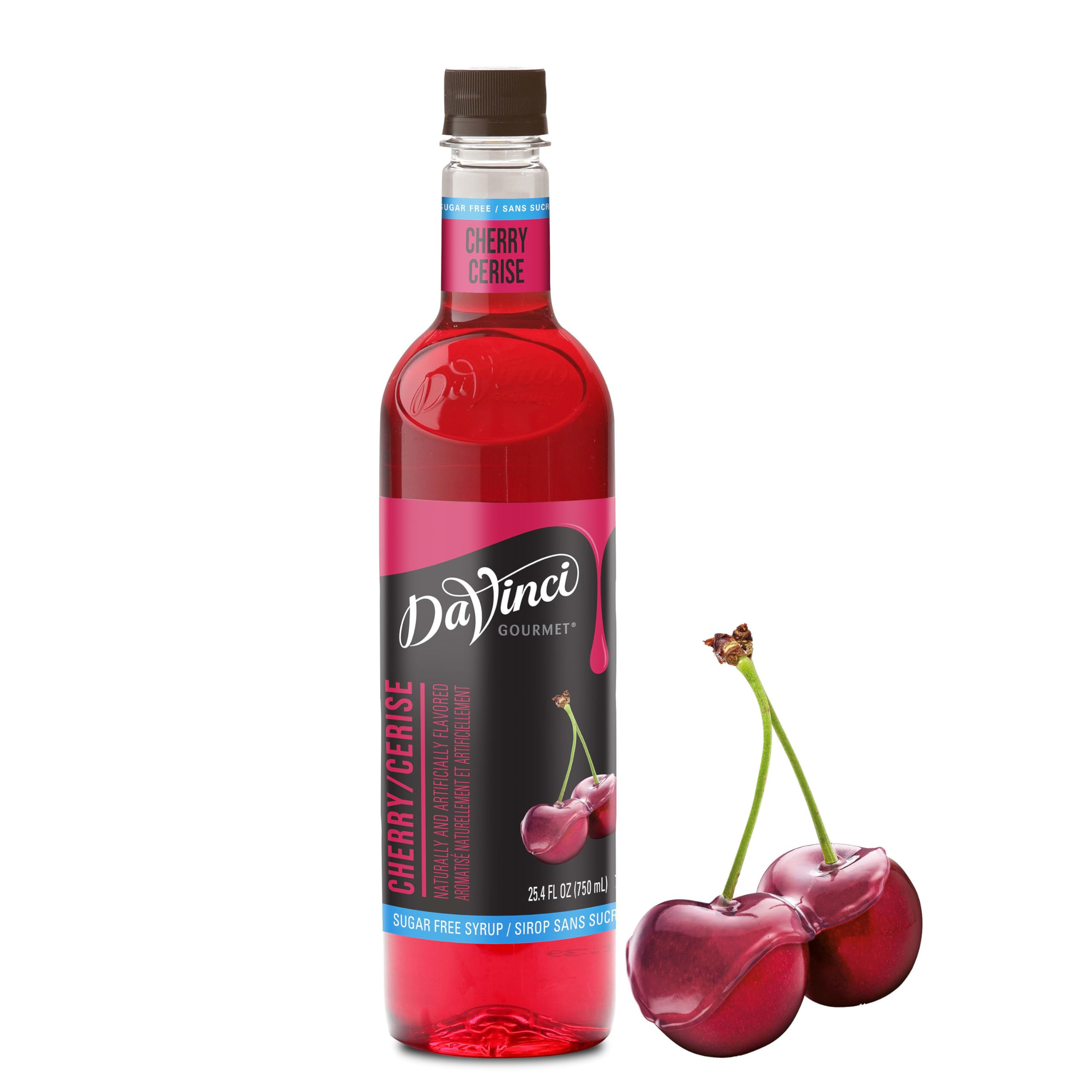 DaVinci Gourmet Sugar-Free Cherry Syrup, 25.4 Fluid Ounces (Pack of 1) | Amazon (US)