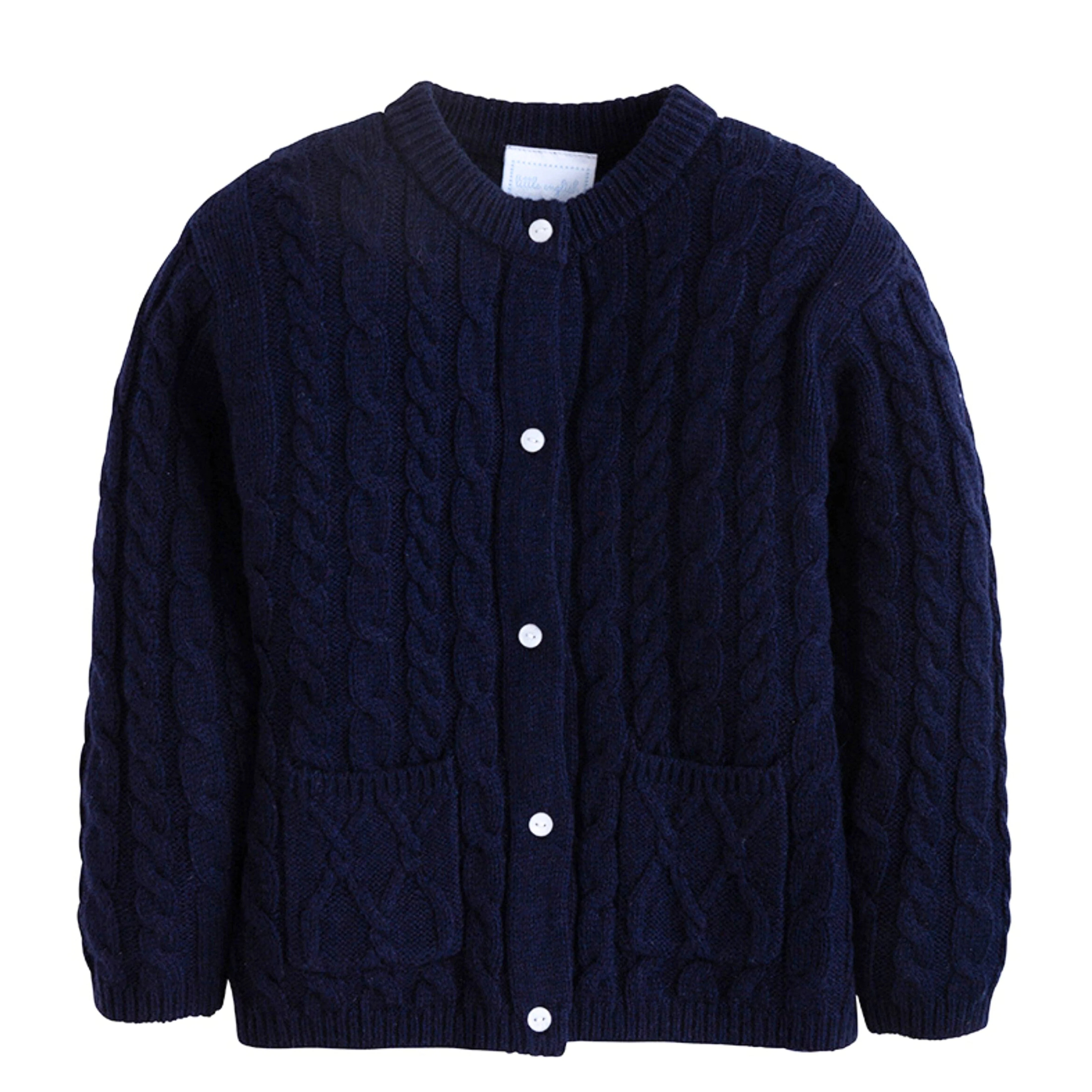Baby & Toddler Cardigan - Kids Navy Sweater | Little English | Little English