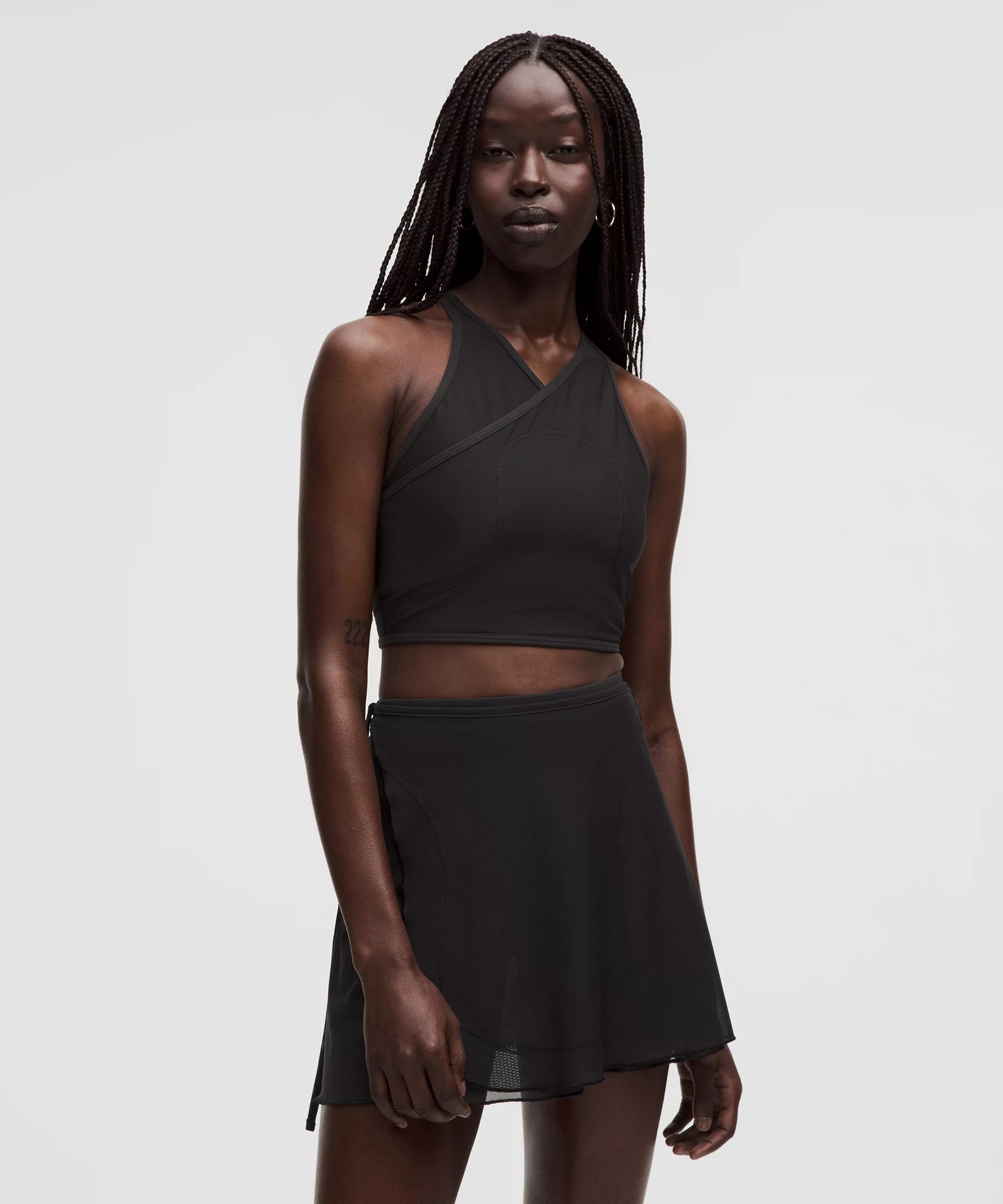 Mesh Cross-Front Cropped Tank Top B/C Cup *SLNSH Collection | Women's Sleeveless & Tank Tops | lu... | lululemon (CA)