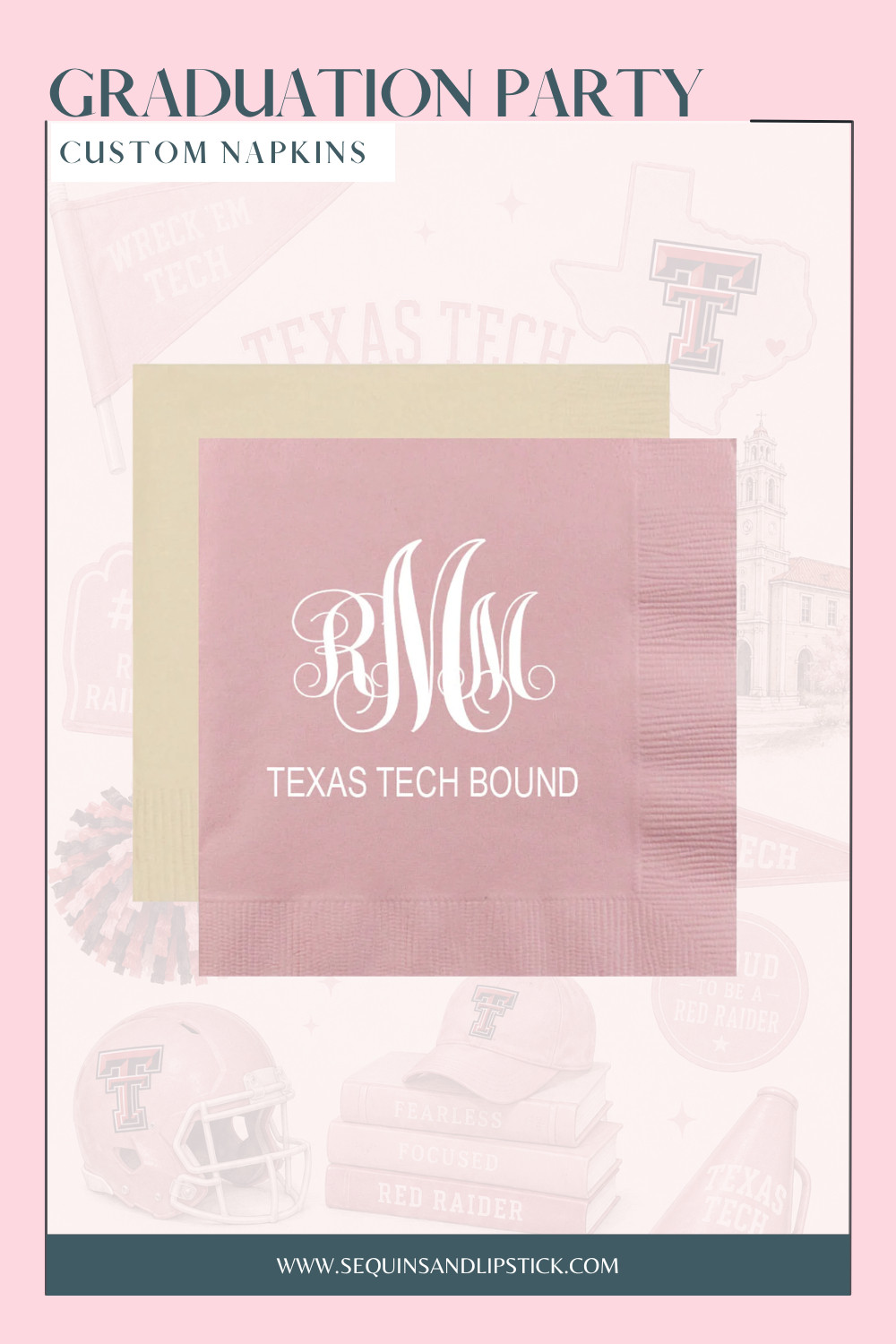 These personalized graduation napkins are ideal for graduation dinners dessert tables cocktail bars and classy senior parties creating the perfect touch for your big day.  

 #LTKmomlife #LTKSeasonal #LTKU