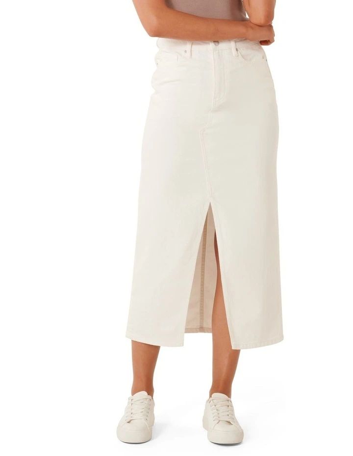 Marion Midaxi Skirt in White | Myer