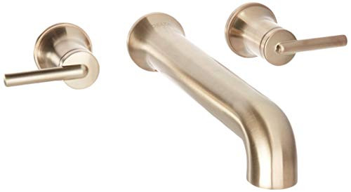 Delta Faucet T5759-CZWL Tub Filler Wall-Mount, Champagne Bronze | Amazon (US)