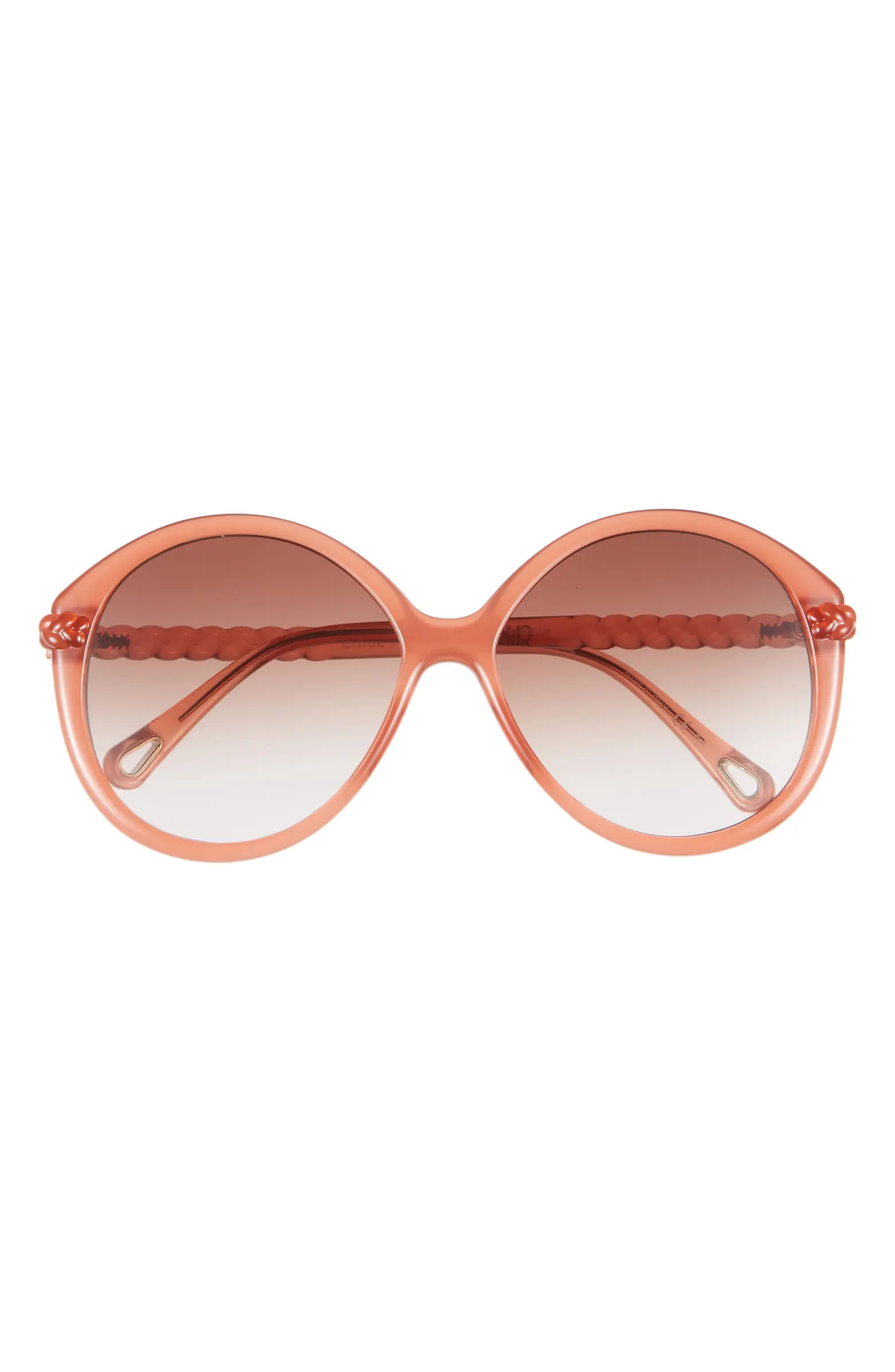 58mm Round Sunglasses | Nordstrom Rack