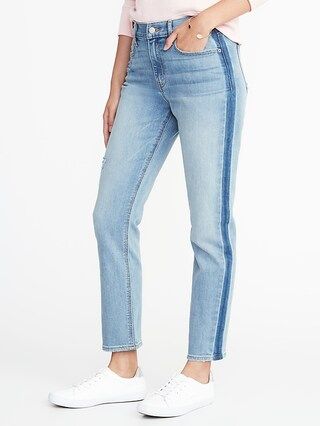 High-Rise The Power Jean a.k.a. The Perfect Straight Ankle Jeans for Women | Old Navy US