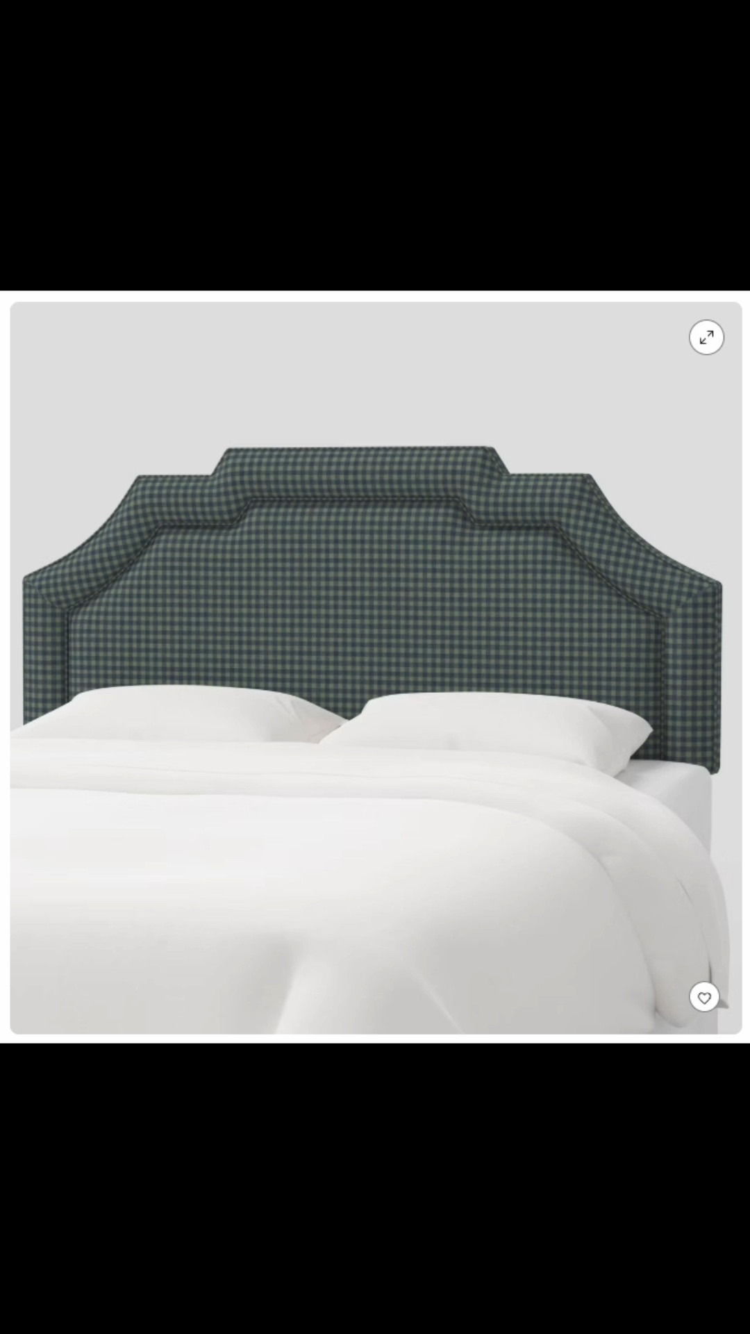 TFW… you find the most adorable headboard that comes in so many great fabric options AND it’s affordable! I’m especially digging the gingham options. It’s whispering that modern cottage vibe to me...and I may need one for my guest room.