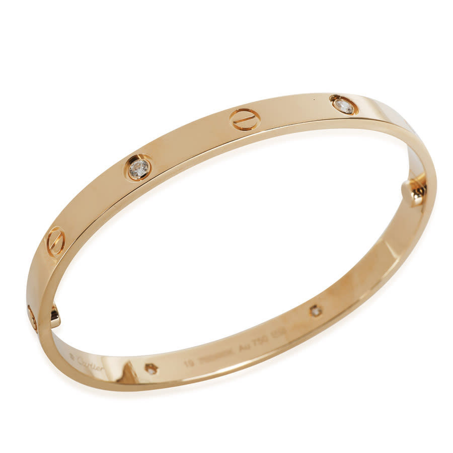 Pre-Owned Cartier Love Bracelet, Diamonds (Yellow Gold) | Jomashop.com & JomaDeals.com