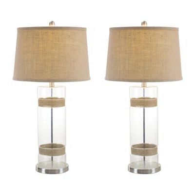 Anthony California Glass 31" H Table Lamp (Set of 2) | Wayfair North America