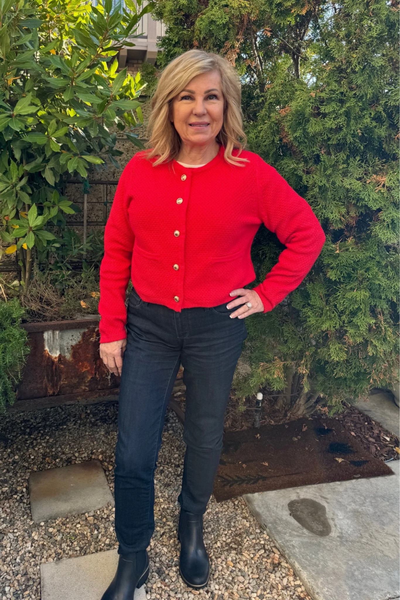 Sharing with you all a nice cardigan I found for myself for Valentine's Day ❤️
#valentinesday 

#LTKFindsUnder50 #LTKStyleTip #LTKOver40