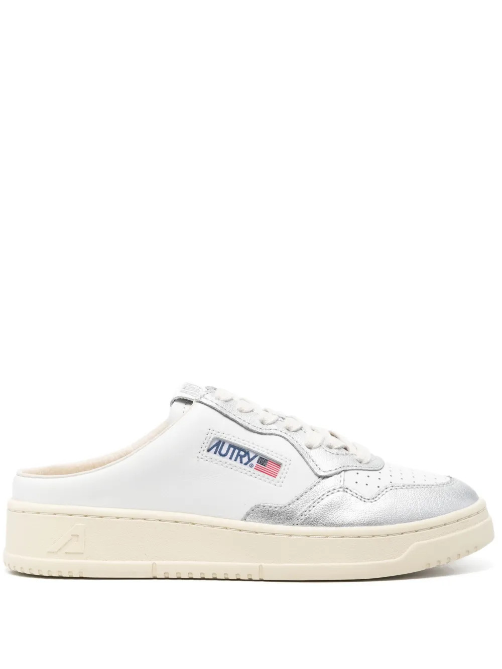 Autry Medalist Mule Sneakers | White | FARFETCH | Farfetch Global