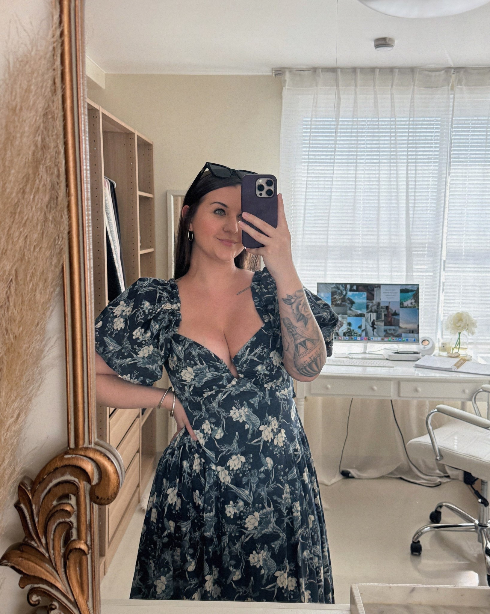 The prettiest puff sleeve dress for spring 🤍🫐

Wearing a size small 




#LTKStyleTip #LTKWedding #LTKSeasonal