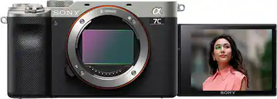 Sony - Alpha 7C Full-frame Mirrorless Camera - Silver | Best Buy U.S.