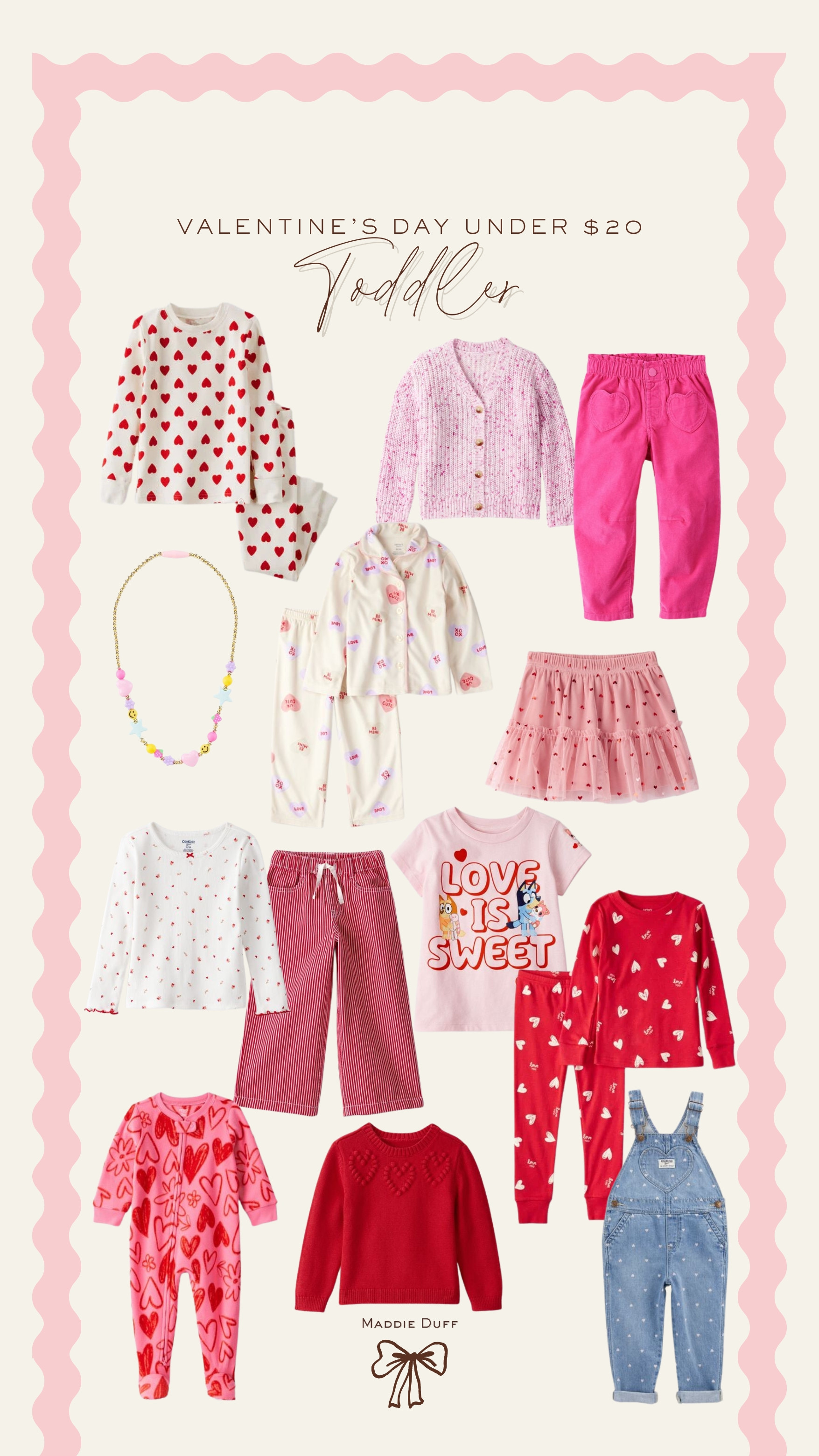 The cutest affordable toddler valentine's day outfits under $20!

toddler outfits, kids valentine's day, valentines day outfits  

 #LTKSeasonal #LTKKids