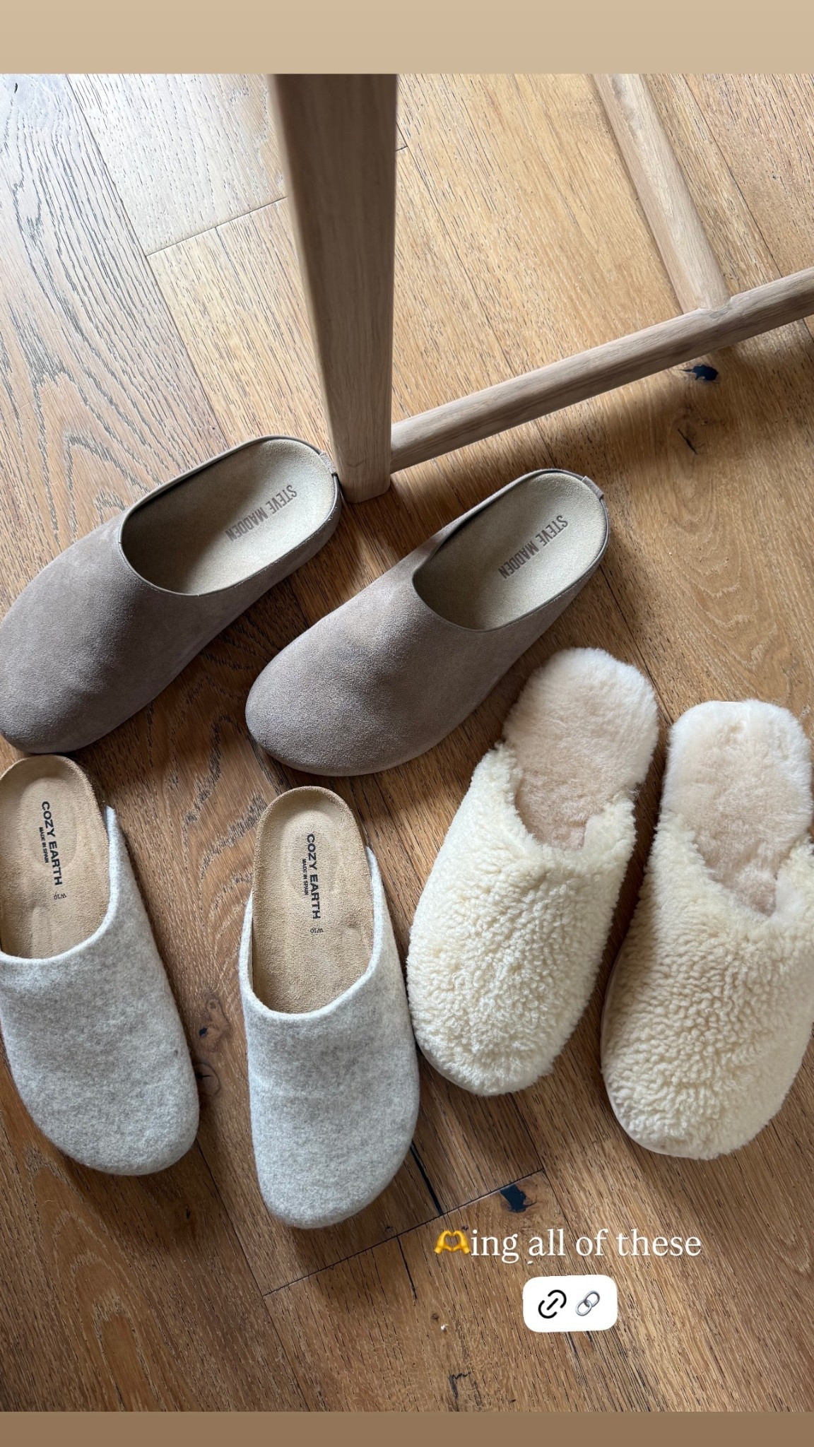 🫶ing all of these @cozyearth 
 @stevemadden-us

#LTKMothersDay #LTKdayinmylife #LTKootd