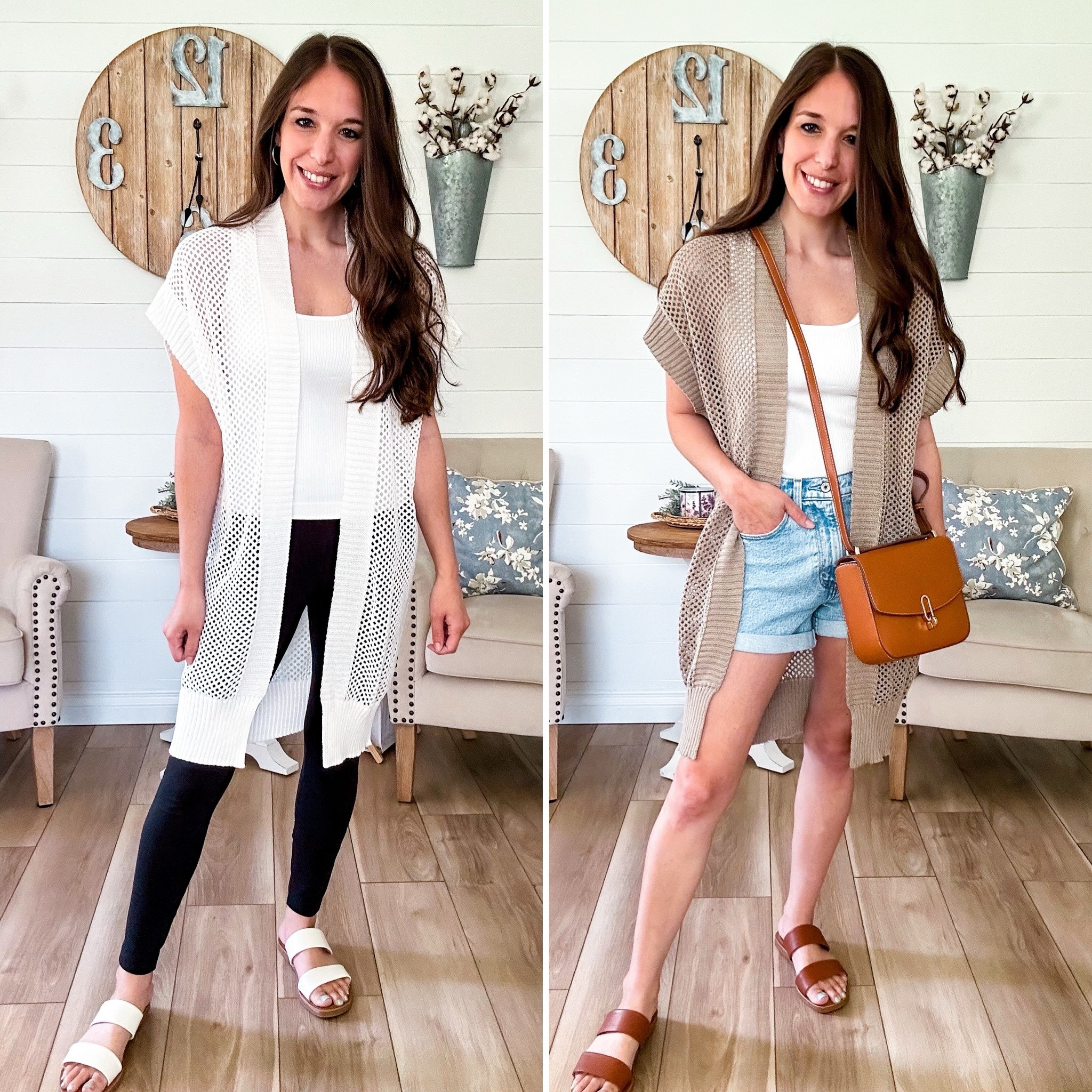 Walmart crochet cardigans! Wearing small! 
Shorts tts 
Tank small 
Shore tts 

#LTKFindsUnder50 #LTKStyleTip #LTKFindsUnder100