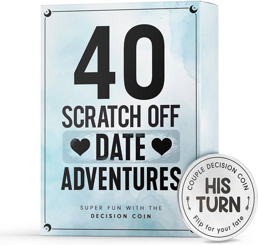 LOVEVIBE - Couples Gift Ideas, Scratch Off Couple Games for Date Night, Card Games for Couples - ... | Amazon (US)
