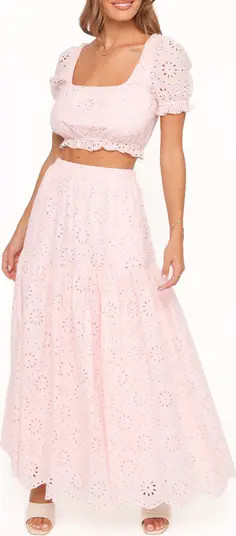 Petal & Pup Angelina Cotton Midi Skirt Set | Nordstrom | Nordstrom