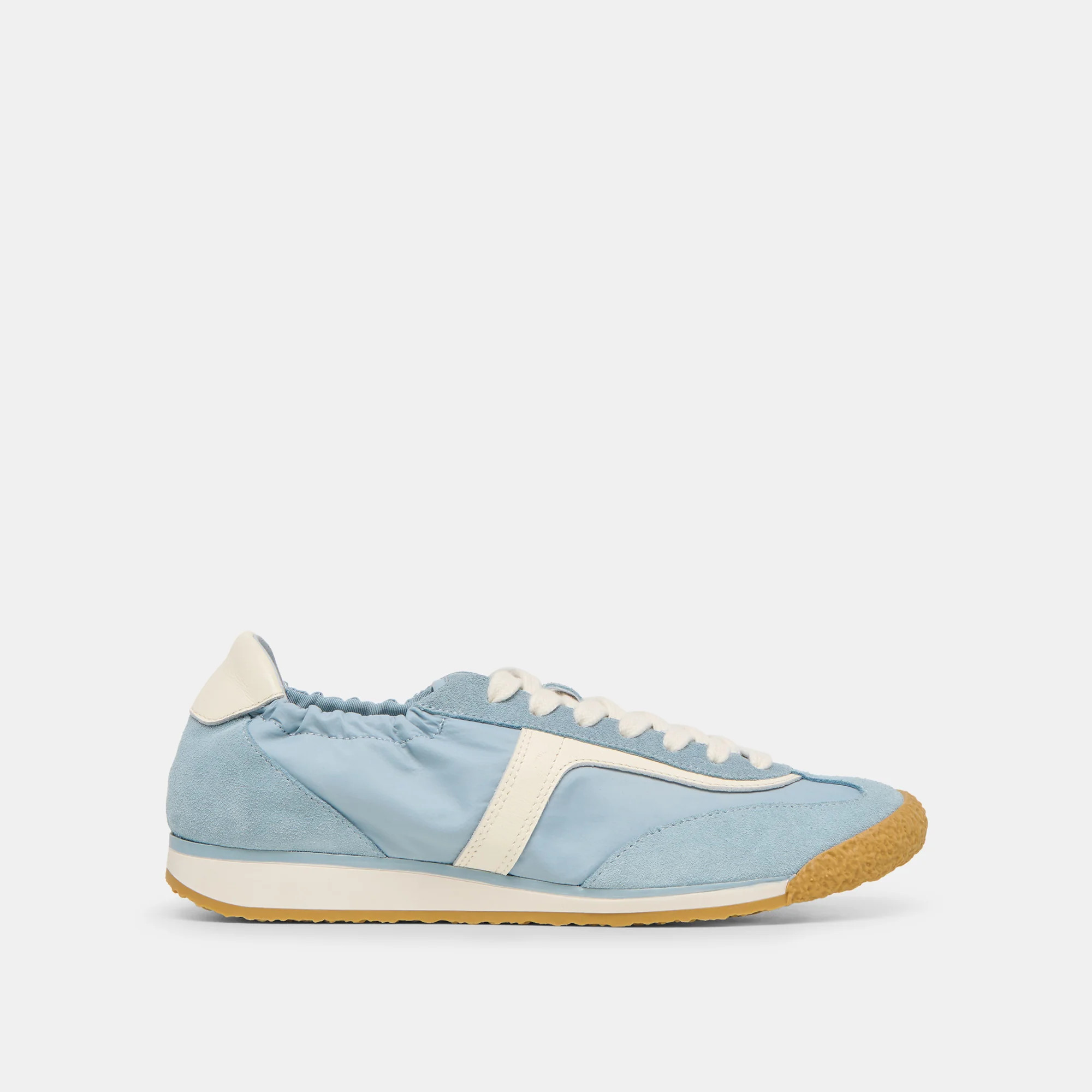Sariya Lt Blue Nylon Sneakers | Dolce Vita | DolceVita.com